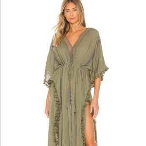 Farrah Caftan in Olive one size